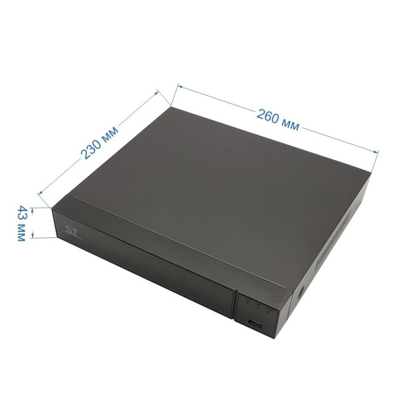 Видеорегистратор IP ST-NVR-V1612F95 16-канальный до 12Mp 1 HDD FORT